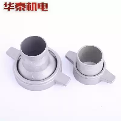 Gasoline engine water pump accessories self-priming pump nut leather sleeve straight pipe aluminum alloy water pipe joint 2 inch 3 inch nut joint