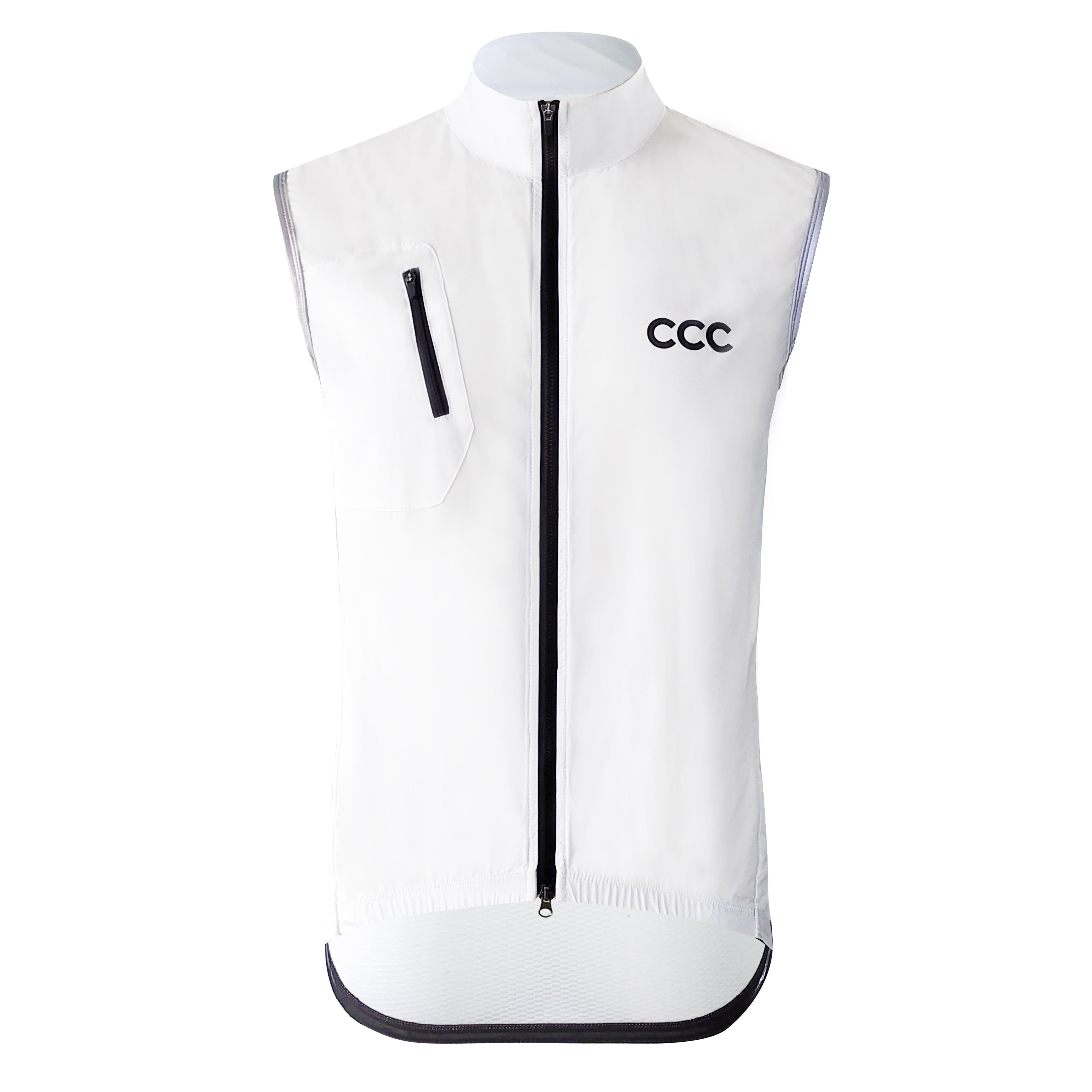 Autumn and winter breathable road mountain bike windproof vest vest lightweight waterproof splash professional cycling suit