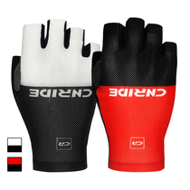 CR men and women professional highway bicycle time gloves Dry mountain bike competition short finger gloves