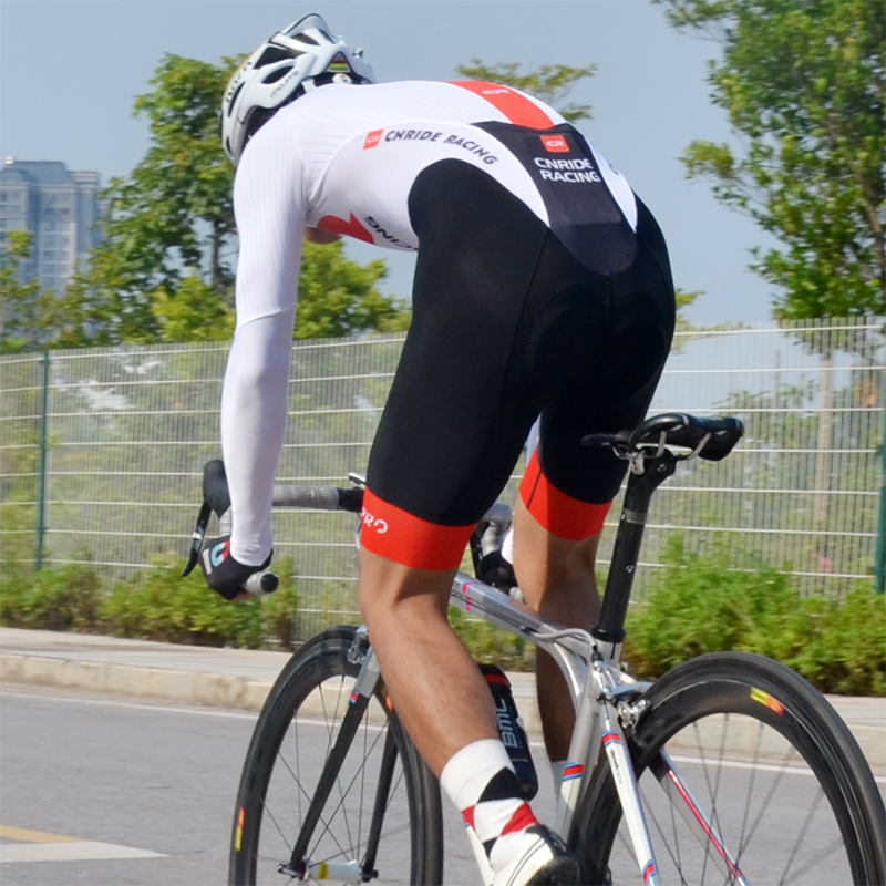 CR AERO professional long sleeve TT one-piece riding suit Italy imported aerodynamic compressed fabric competitive version