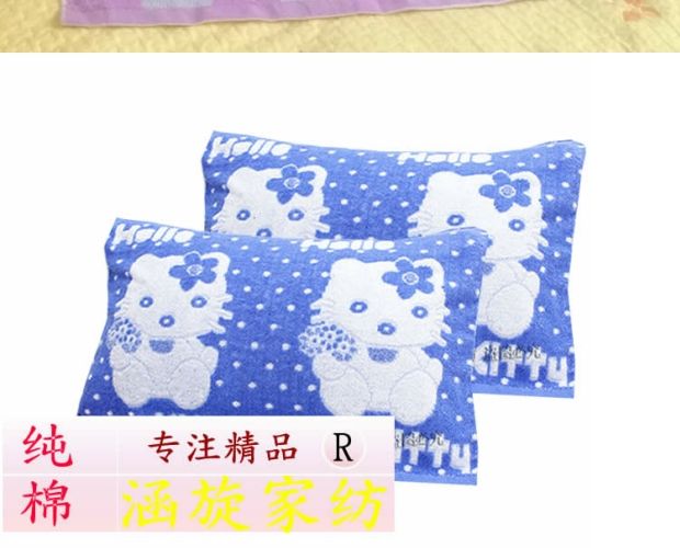 [Đặc biệt hàng ngày] gối khăn bông một cặp phim hoạt hình đám cưới dày bốn mùa trở về không trưởng thành vỏ gối nằm