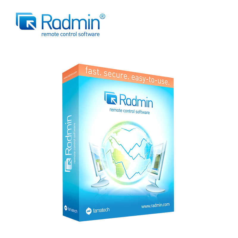 Official Genuine Radmin 3 Remote Control Software PC Remote Operation - 1 PC License