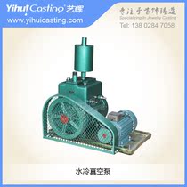 15 liters 30L rotary vane vacuum pump water-cooled vacuum pump comes with muffler noise casting machine mixer