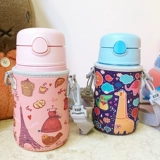 Детский стакан со стаканом, подтяжки, чайник, защитный чехол