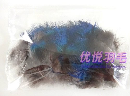 Ювелирные аксессуары «сделай сам», головной убор, корсаж, перо, редкое драгоценное перо, синее перо павлина, перо, перо павлина