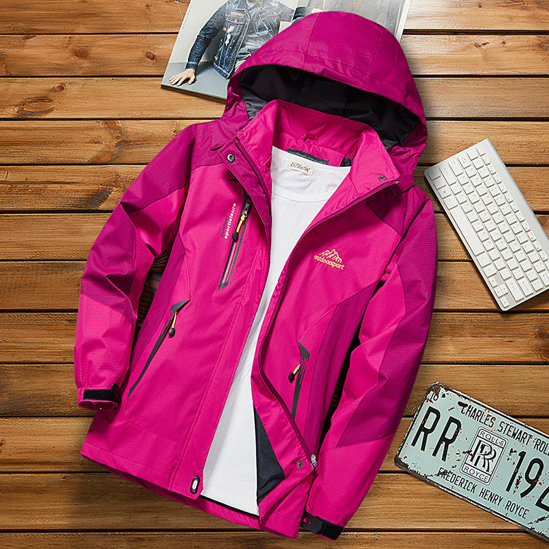 Stormtrooper women's spring and autumn thin men's outdoor tide brand Tibet waterproof windproof jacket single layer jacket four seasons mountaineering suit