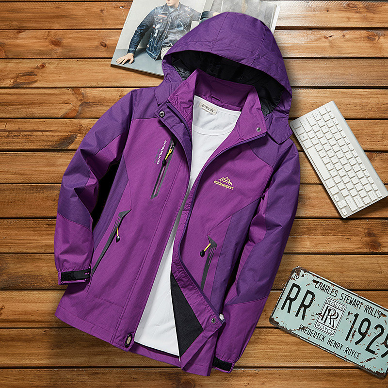 Stormtrooper men's spring and autumn thin outdoor tide brand women's waterproof windproof fishing clothing jacket four seasons mountaineering clothing