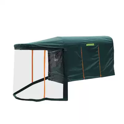 Electric tricycle carport tarpaulin All-inclusive tarpaulin Single sale tarpaulin thickened full transparent tarpaulin without bracket