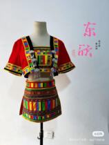 Seventh Lingnan Dance Competition Womens three men dance to dance costumes and costume stage performance costumes