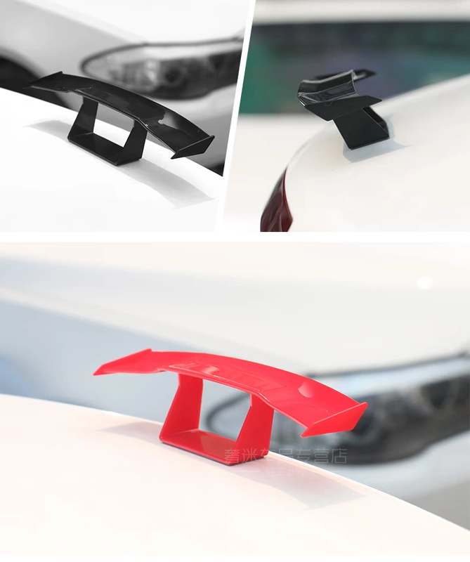 Thích hợp cho xe mini BMW sửa đổi đuôi nhỏ miễn phí đấm cá tính thể thao trang trí thân đuôi nhỏ