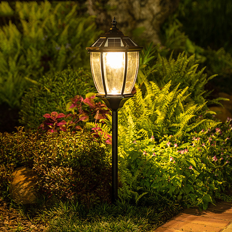 Solar Lamp Outdoor Grass Terrace Lamp Villa Garden Home Street Lamp Waterproof Outdoor Super Bright Led in Courtyard Lamp