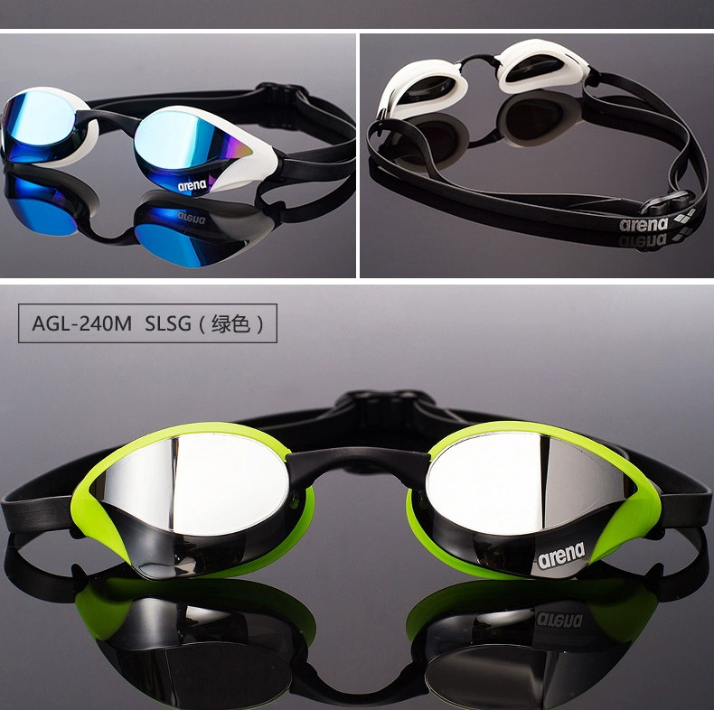 Kính râm Arena arina nam và nữ HD chống sương mù chuyên nghiệp cạnh tranh kính bơi - Goggles kính bơi