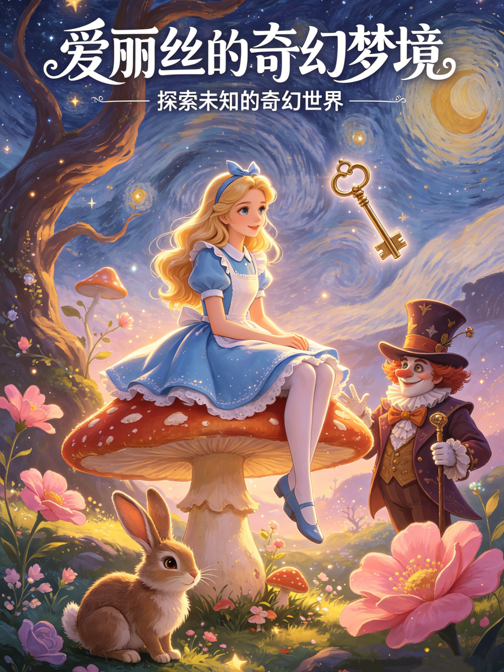 【北京】奇幻冒险儿童剧《爱丽丝的奇幻梦境》朝阳剧场