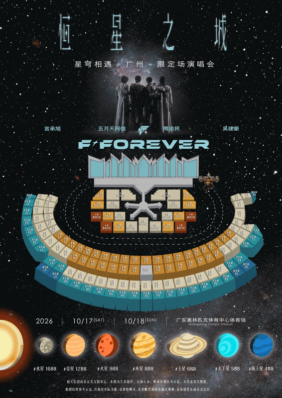 广东省奥林匹克体育中心体育场 座位图