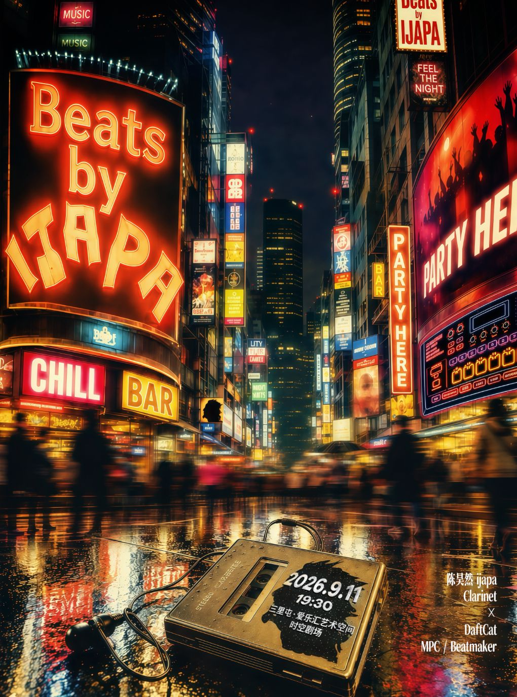 【北京】「Beats by IJAPA」陈昊然×郭子翔 Live Beat Session