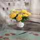 Hoa mẫu đơn bó hoa Châu Âu tím vương miện Hoa mẫu đơn hoa giả decoration hoa trang trí hoa phòng khách trang trí 3 bó - Hoa nhân tạo / Cây / Trái cây