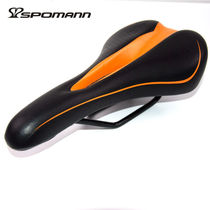 1006-1 Mountain bike road bike saddle Hollow soft seat cushion Black orange edge seat cushion