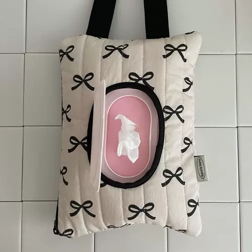 Портативная милая система хранения для домашнего использования для гостиной, влажные салфетки, креативный подвесной органайзер, Южная Корея