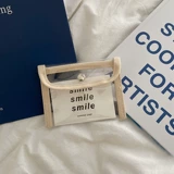 Брендовый кошелек из ПВХ, милый портативный маленький картхолдер, система хранения, Южная Корея