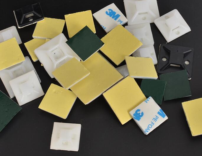 Cable Fixed Self-Adhesive Positioning Tape Fixed Seat Adhesive Suction Case 20*20 25*25 30*30