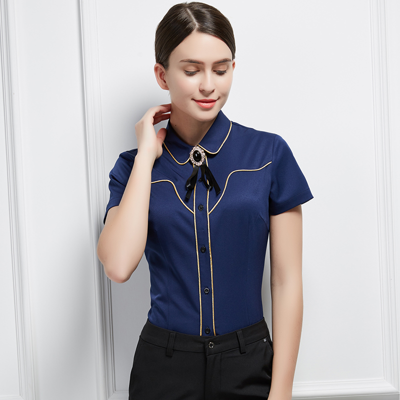 Dài Lier 2019 mới thanh KTV viên workclothes thống nhất tổng thể ngắn tay đêm câu lạc bộ