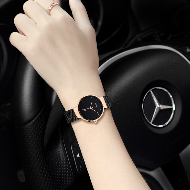 Waterproof Watches Lady Fashion Trends Atmospheric Women Watches 2022 The new student Korean version of minimalist temperament wins