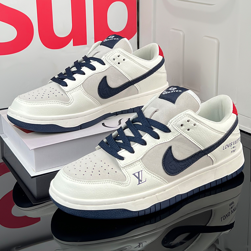 Aj Men's Dunk Black and White Panda Aj1 Year of the Horse Limited Edition Collaboration Off-Road Sneakers Air Force Sports Shoes for Women