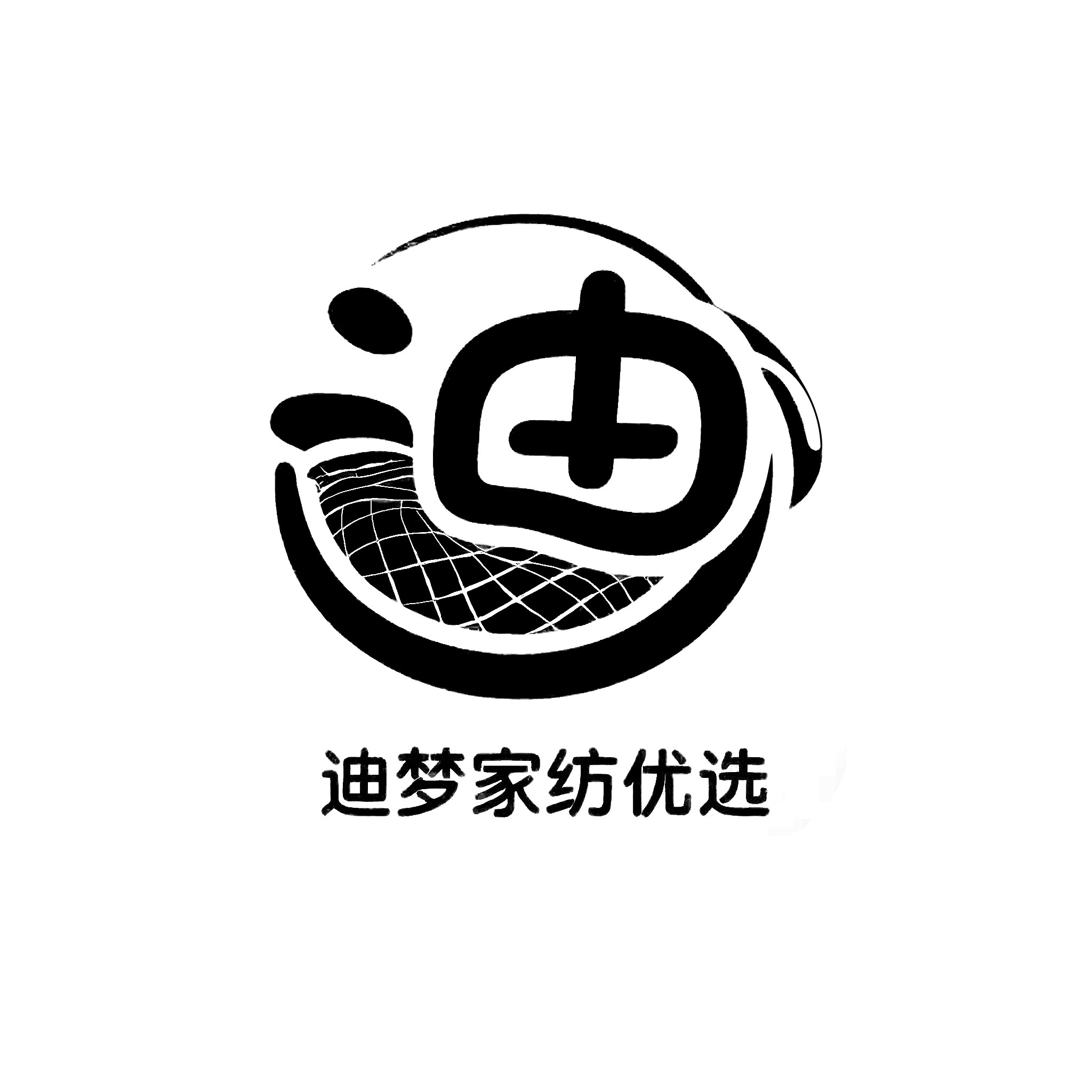 迪梦家纺优选的LOGO