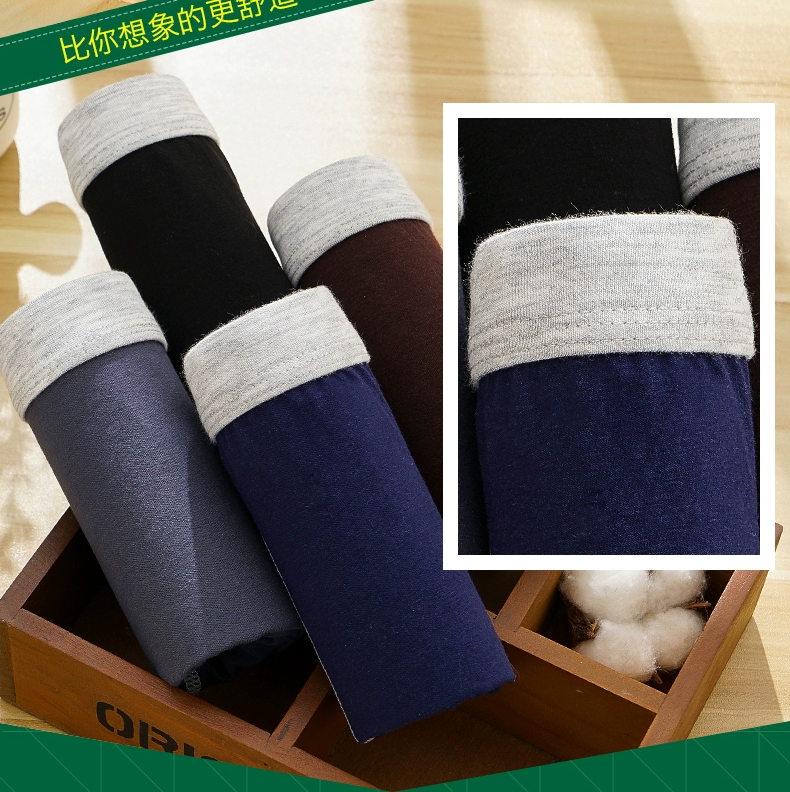 4 modal cotton đồ lót giữa eo nam boxer tóm tắt cotton boxer cotton thanh niên thủy triều nam đồ lót cotton shop đồ lót