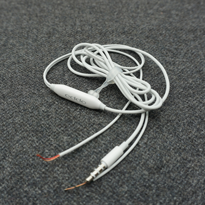 Big Cards Original Assembly Machines Wire Tpe Earphones Cord American Call Headphones Without Oxygen Copper Wire DIY With Wheat Wire Rod