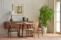 Nordic Solid Wood Round Table Negotiation Table Small Table Casual Round Table Cafeterie Roundtable Creativity Desk Round Table