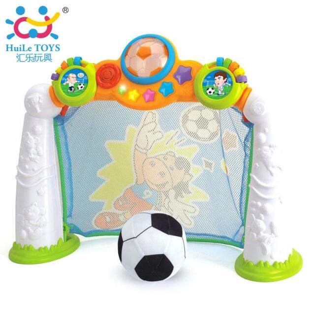 Tandem Music 937 Immediately Goal Children Indoor Outdoor Football Doors World Cup Competition Toys 2 years old