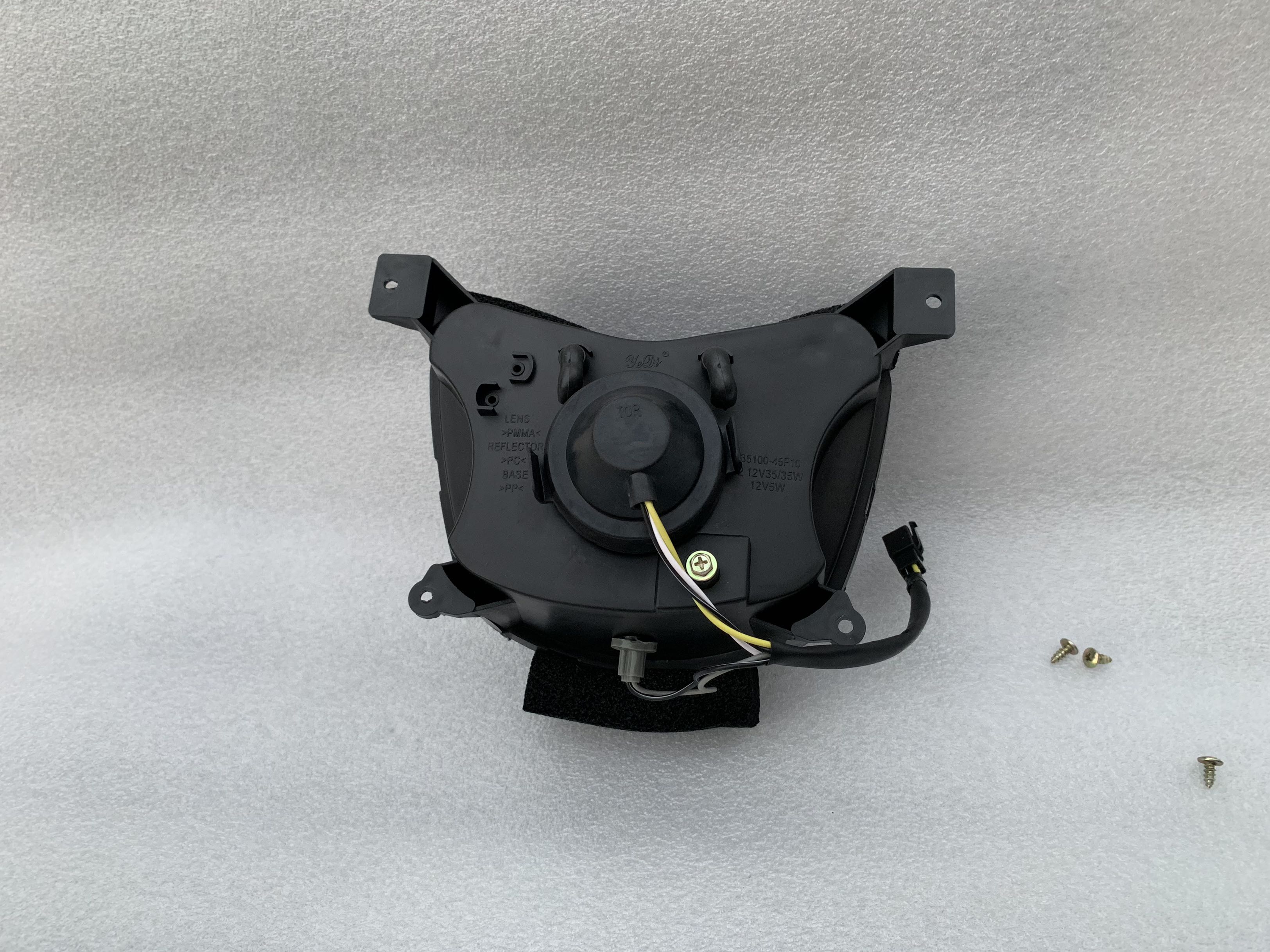 Áp dụng cho Haojue Leopard Phụ kiện xe máy Khoan Leopard HJ125K-2A Shroud đèn trợ sáng xe máy