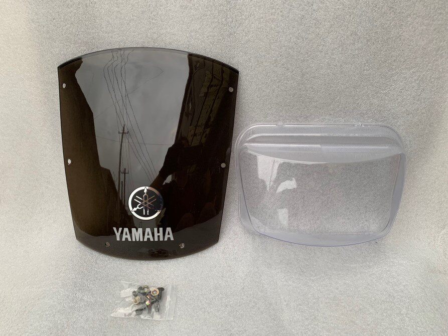 Suitable for construction of YAMAHA locomotive accessories YBR Tianjian JYM125-2 Living room lamp diversion hood glass