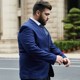 Men's large size plaid suit plus fat plus size coat young fat men's casual single suit special men's clothing