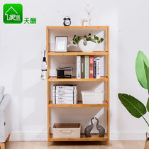 Nanzhu rack kitchen supplies storage rack balcony flower rack bathroom bathroom living room multi-layer partition frame