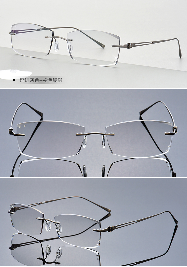 Montures de lunettes en Titane pur - Ref 3139597 Image 20