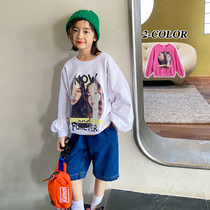 Nuo Princess House New Year dress 2021 New Spring cotton clothes childrens New Year foreign style coat