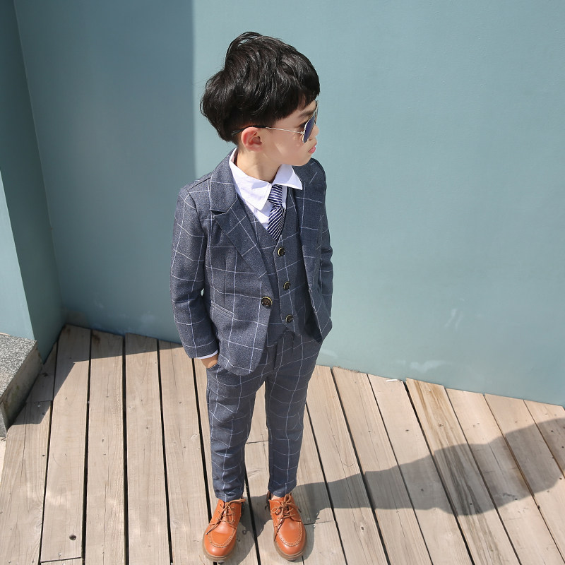 Autumn Boy Suite Kids Suite Children Suite Boy Show Wedding Flower Dress