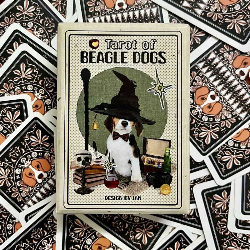 【In Stock】Dog |   Beagle Tarot Merchandise (Includes Limited Edition Card Bag)