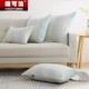 Chenille Sọc Ném Gối Đệm Bìa Sofa Xe Phòng khách Phòng ngủ Tựa lưng lớn Gối thắt lưng Gối mà không cần tùy chỉnh cốt lõi - Trở lại đệm / Bolsters