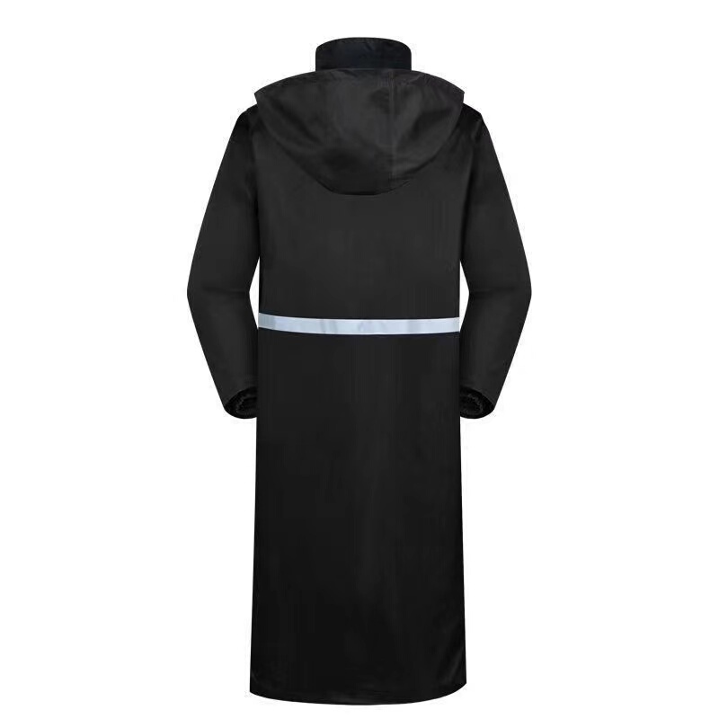 Long Full-Body Rainproof Adult Canvas Thickened Wear-Resistant Outdoor One-Piece Waterproof Clothing Agricultural Raincoat Construction Site