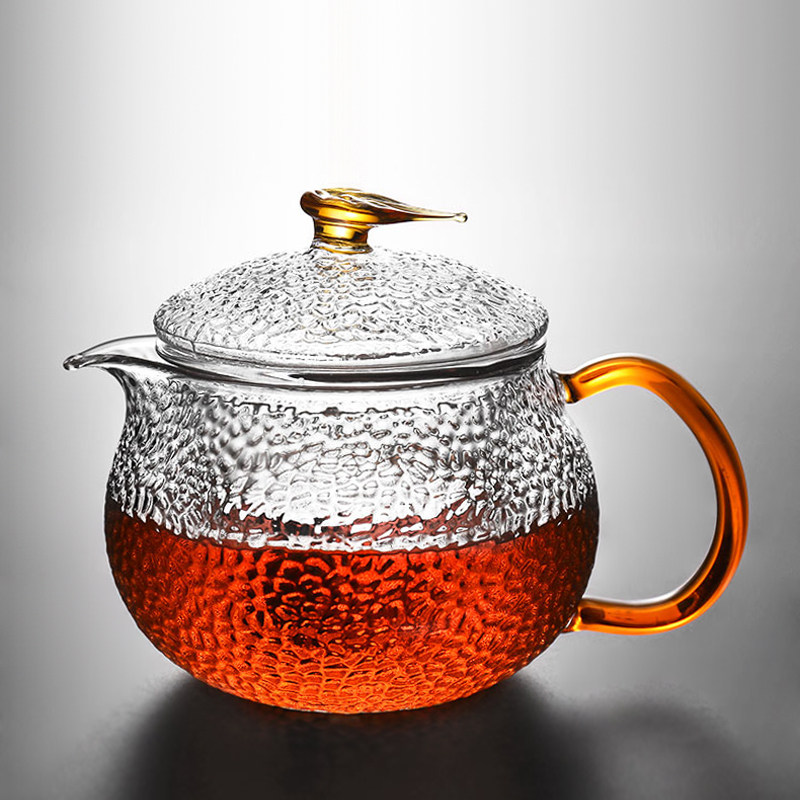 Japanese glass tea maker high temperature resistant household electric ceramic stove boiling teapot small filter heat resistant black tea tea set set