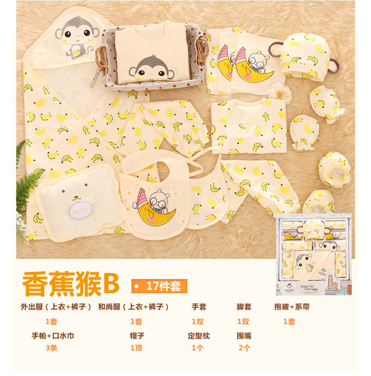 Coffret cadeau pour bébé - Vêtements + Fournitures - Ref 1952196 Image 19