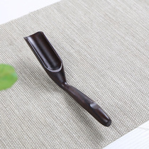 Single household tea set Tea ceremony accessories Six gentleman tea spoon Ebony teaspoon Bamboo tea shovel Rosewood tea spoon
