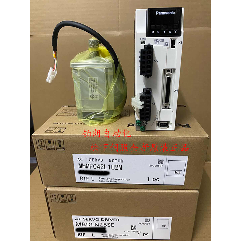 Panasonic servo 400W motor MS MHMF042L1U2M MBDLN25SE SG MBDT25SF brand new-Taobao