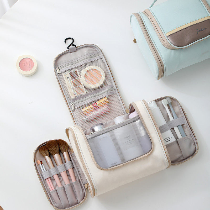 Cosmetic bag 2022 new women's portable portable large-capacity cosmetic storage bag travel travel waterproof wash bag male