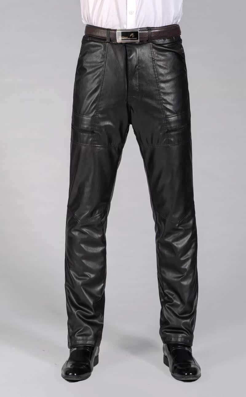 Pantalon cuir homme en vrac YILU pour hiver - Ref 1483721 Image 6