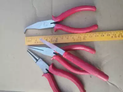 80 s and 90 s mini pliers 130mm eagle nose pliers crooked mouth pliers flat nose pliers needle nose pliers