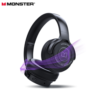 399元包邮  MONSTER 魔声 灵晰 Clarity ANC 头戴式主动降噪蓝牙耳机